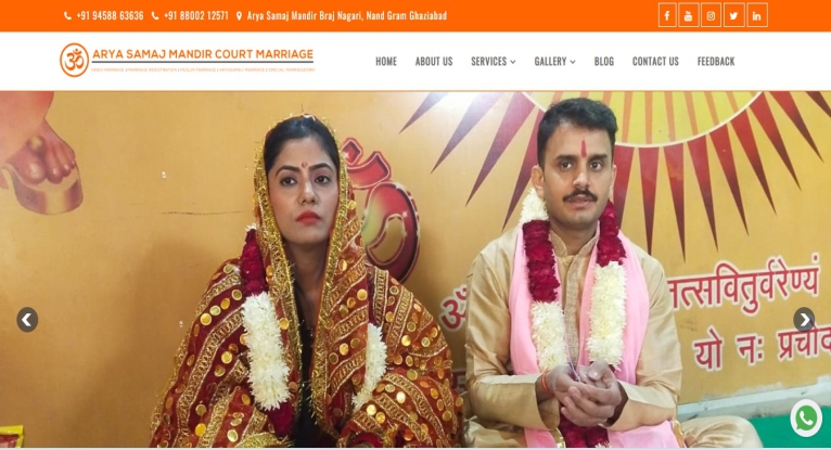 Arya Samaj Mandir Court Marriage