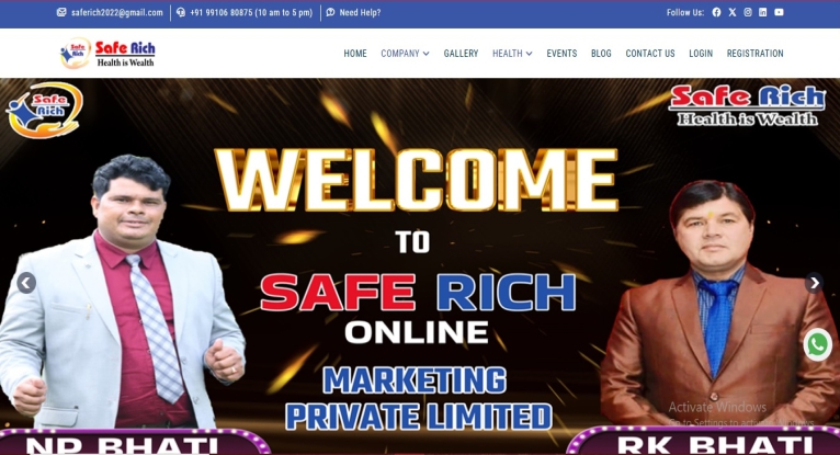 Safe Rich